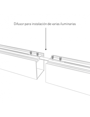 Difusor Para Line X Regleta 4,5x300