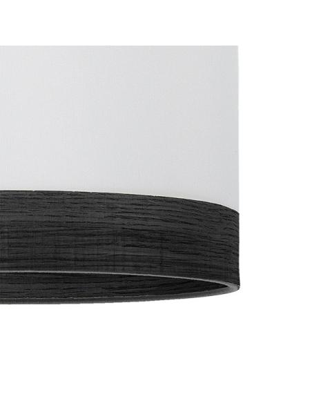 Plafon 96w Olga Blanco/mad.negra 7488lm 14x60x60 Cm 3000-4000-6500k