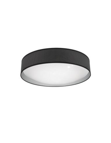 Plafon 96w Anastasia Negro/plata 7488lm 17x59x59 Cm 3000-4000-6500k