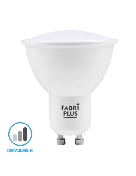 Bombilla Gu10 Dicroica 8w 6000k Fabriplus Dimable 760lm 5,8x4,9x4,9 Cm