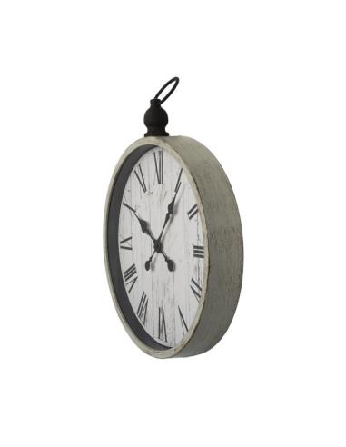 Reloj De Pared Velvet Beis 44x37,5x6cm Agujas Retro