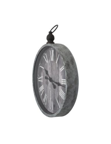 Reloj De Pared Velvet Rustico 44x37,5x6cm Agujas Retro