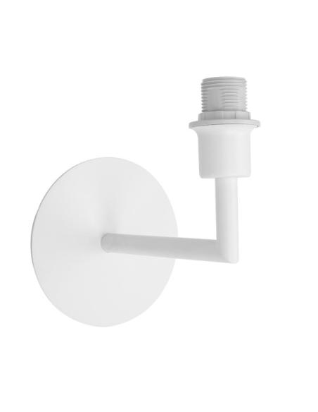 Arm. Aplique Zanco 1xe14 Blanco 17x12x17,5 Cm