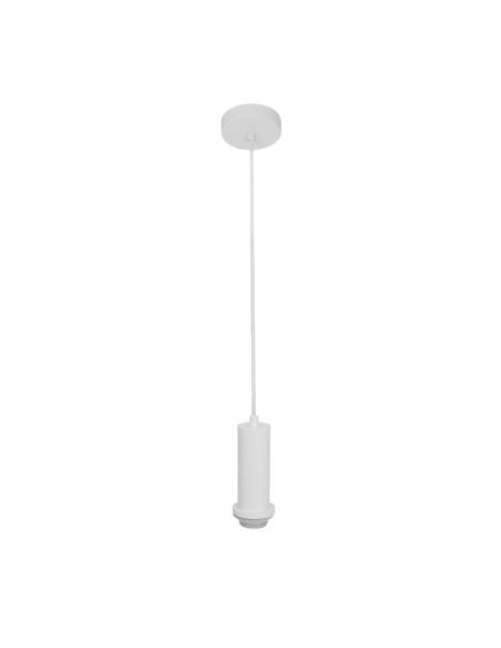 Arm.colgante P/pantalla Minue 1xe27 Blanco Regx10x 10 Cm