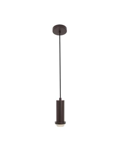 Arm.colgante P/pantalla Minue 1xe27 Marron Regx10x 10 Cm