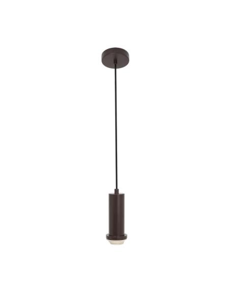 Arm.colgante P/pantalla Minue 1xe27 Marron Regx10x 10 Cm