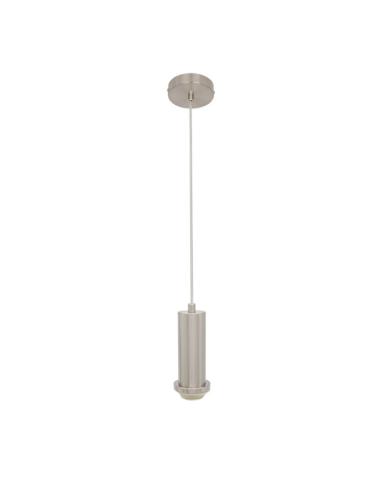 Arm.colgante P/pantalla Minue 1xe27 Niquel Regx10x 10 Cm