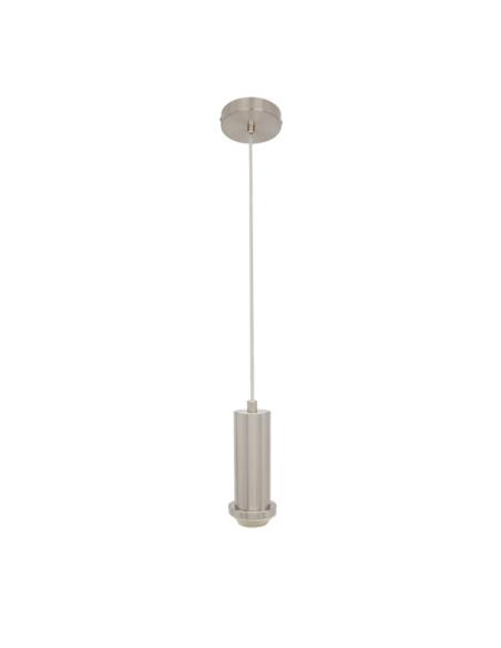 Arm.colgante P/pantalla Minue 1xe27 Niquel Regx10x 10 Cm