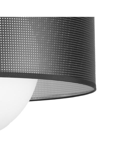 Colgante Cosmico 1xe27 Niquel/negro-plata Regx60x60 Cm