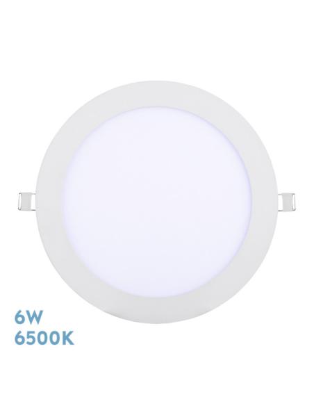 Downlight Tanzanita 6w 6500k Blanco 540lm 1,3x11,6x11,6 Cm Corte 10d