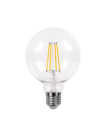 Bombilla Filamento Globo 12x8d 8w Clara E27 880lm 2700k