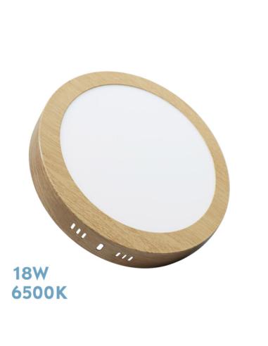 Downlight Superf. Thulita 18w 6500k Haya 1620lm  2,8x21x21 Cm