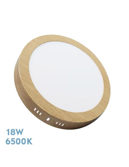 Downlight Superf. Thulita 18w 6500k Haya 1620lm  2,8x21x21 Cm