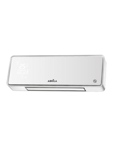 Split Ceramico Invierno 2000w Blanco Cristal 2potencias 3funciones Ptc De Seg.remoto Temporiz.18,7x53,8x12,3cm