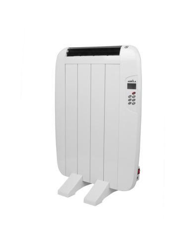 Emisor Termico Gaban 600w X en Aluminio Blanco Lcd Temporizador Mural/portatil 58,5x44x5,5 Cm