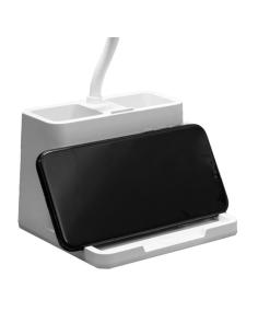 Flexo Genio 6w 3000-4500-6000k Blanco 450lm Int.regulab.35,5x12x11,5cm Portalapiz Flexible 2