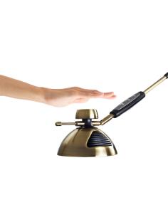 Flexo Monet Cuero/negro 9w 720lm 3000k, 4500k, 6000k Regul. Inten Activacion Con Gesto 2