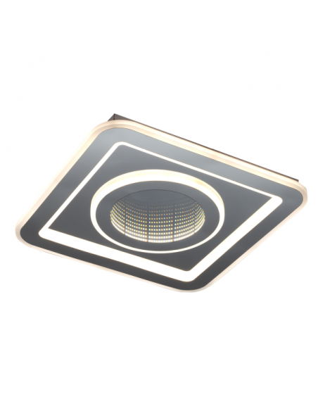 Plafon Boveda Cuadrado 80wx2 11200lm