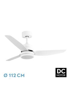 Ventilador Jarama DC blanco Ø112 cm LED con mando | Luzmovil 2