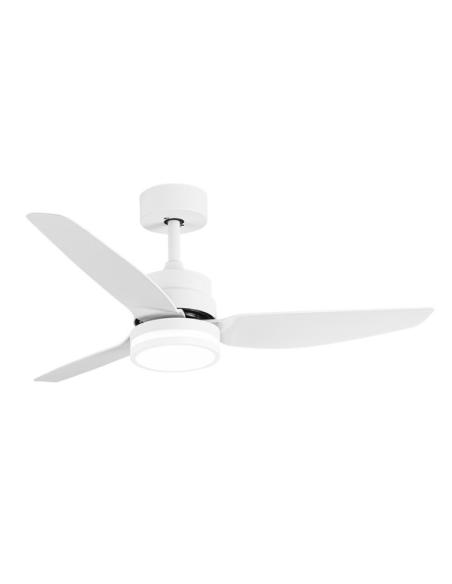 Ventilador Dc Jarama 20w Blanco 3asp.6velocidades 3000-4000-6500k 2350lm Remoto,memoria,temperatura 112d