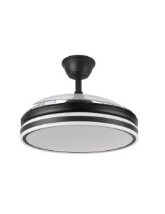 Ventilador Bayomo 72w 6120lm Negro 3 Aspas Desp. 32/47x49/108d.3 Color.motor Dc.remoto 2