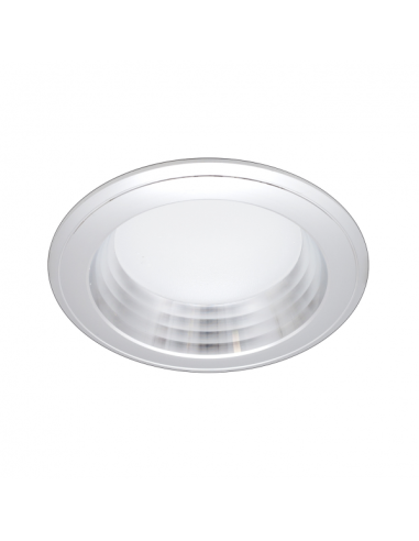 Foco Empotrable Corfu Plata 5w 6500k 5x10x10 Cm Corte 7,5d 400lm