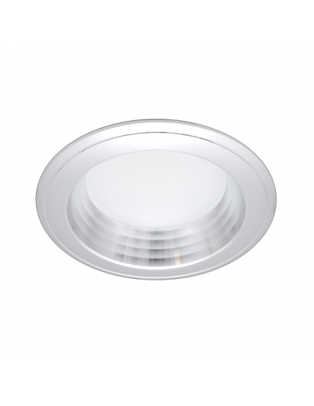 Foco Empotrable Corfu Plata 5w 6500k 5x10x10 Cm Corte 7,5d 400lm