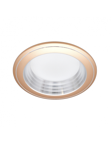 Foco Empotrable Corfu Oro/cromo 5w 6500k 5x10x10 Cm Corte 7,5d 400lm