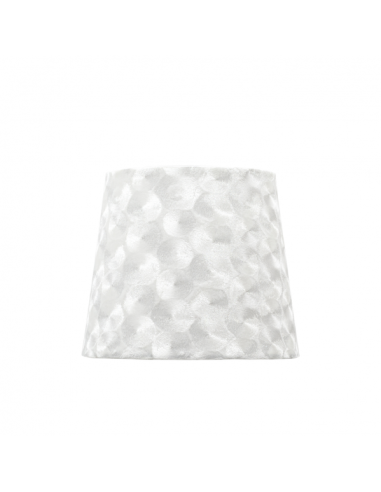 Pantalla Fatima Pinza 15dx8dx12htejido Blanco Nacar