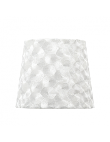 Pantalla Fatima E27 30dx15dx20htejido Blanco Nacar