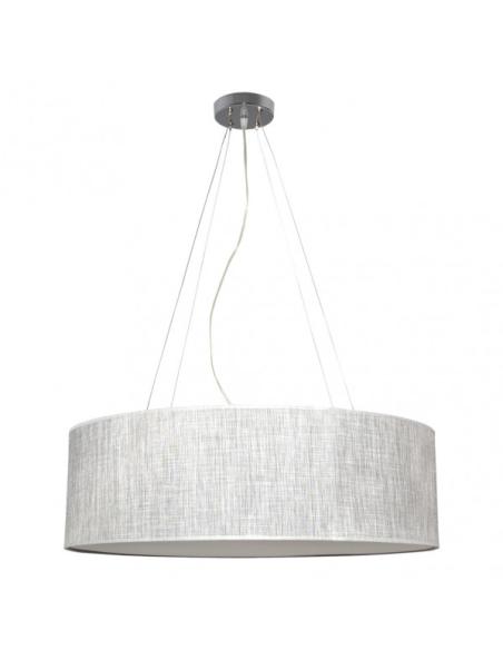 Colgante Asuncion 4xe27 Gris Regx80d