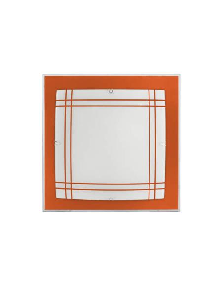 Plafon Amet Naranja 2xe27 (32x32x6)