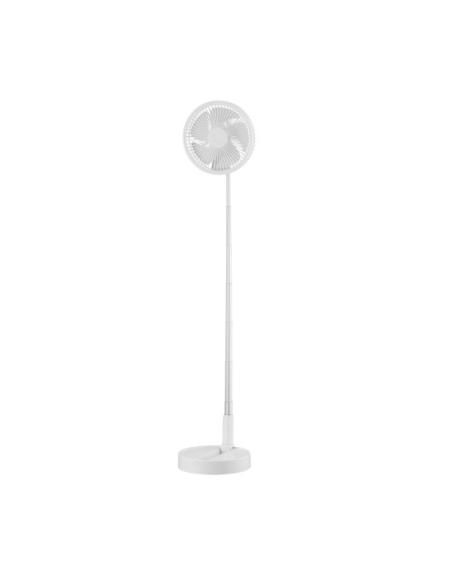 Ventilador DC Portatil Galan Blanco 10w 3vel Bateria Regx20x20cm Plegable+remoto+temporizador