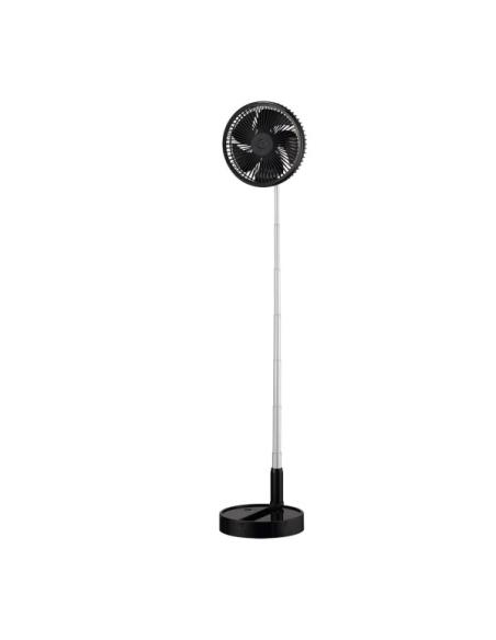 Ventilador DC Portatil Galan Negro 10w 3vel Bateria Regx20x20cm Plegable+remoto+temporizador