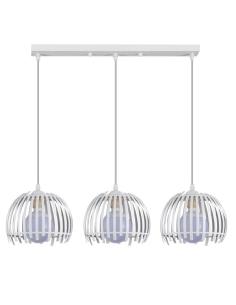 Regleta Latina Blanca 3xe27 Regx74x20cm