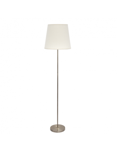 Pie Salon Maldivas 1xe27 Cuero/sancho 175x40x40 Cm