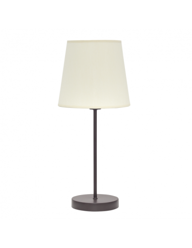 Sobre Mesa Maldivas 1xe14 Marron/beis 46x20x20 Cm