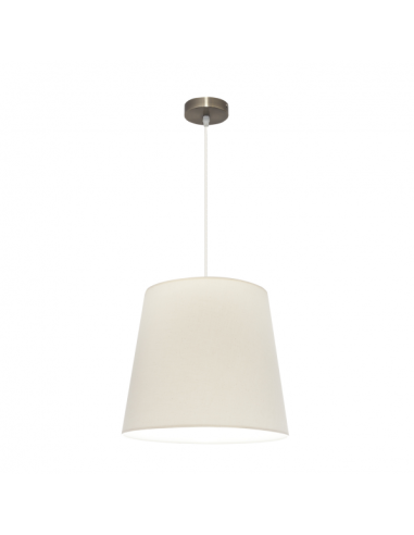 Colgante Maldivas 1xe27 Cuero/sancho Regx40x40 Cm