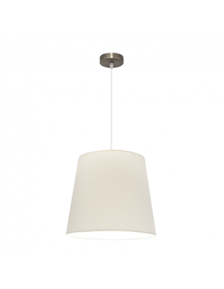 Colgante Maldivas 1xe27 Cuero/sancho Regx40x40 Cm