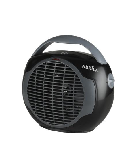 Termoventilador Llama 2000w Negro/gris 2potencias 3funciones Termostato.regulab.seg,antivuelco,asa 22,6x24,7x17cm