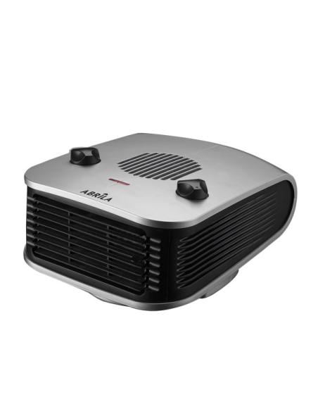 Termoventilador Ardor 2000w Plata/negro 2potencias 3funciones Termostato Regulabble Seguro15x24,5x32,5cm