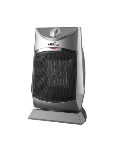 Termoventilador Ceramico PTC Calidez 1500w Plata 2potencias 3funciones.protecc.seguridad, Antivuleco 32,5x17x20cm