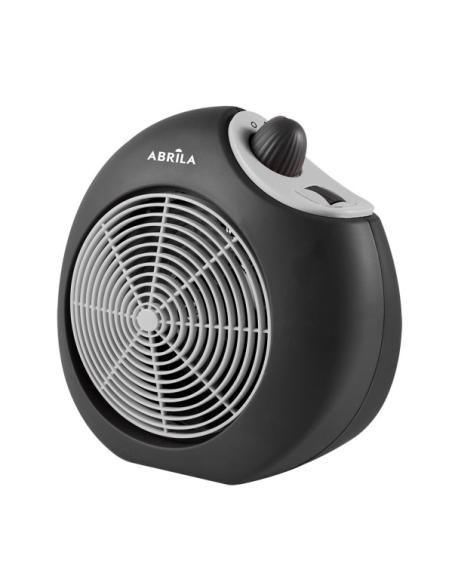 Termoventilador Elect.savona 2000w Negro/gris Termost. Reg.2potencias 3funciones Sist.seg.24,5x25,5x14cm
