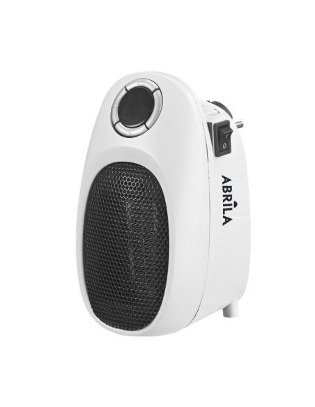 Mini Termoventilador Ceramico Malasia 500w Blanco Temperatura Reg,temporizador  Seguridad Display 16x12x9cm