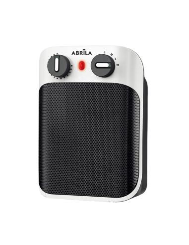 Termoventilador Ceramico Libia 1800w Blanco/negro 2potencias 3funciones Antivu.segur.luz Ind.26,5x19,5x13,2 Cm