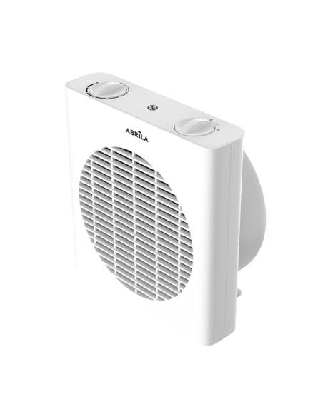 Termoventilador Elect.malta 2000w Blanco 3funciones Antivuelci Termost.regulabl.seg. Asa 22,5x21x13cm