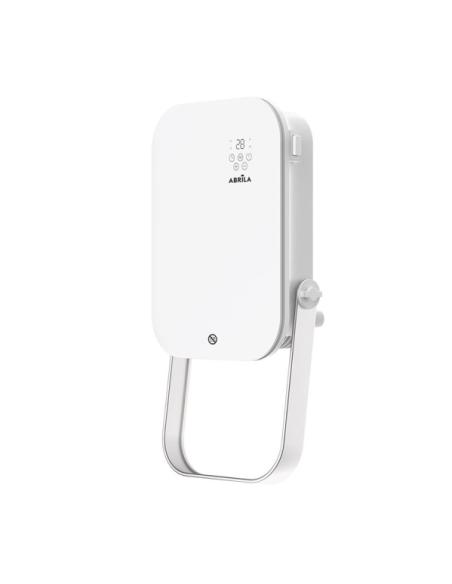 Termoventilador Pared Baño Austria 2000w Blanco  3funciones c/remoto y toallero Display Ip24 50x25x13cm