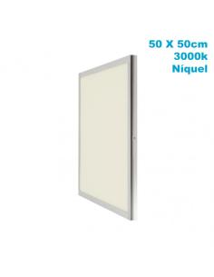 Panel Superf. 48w 3000k Niquel Satinad 50x50x2,3 3840lm Tolstoi