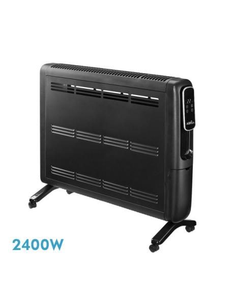 Emisor Termico Alum. Alpino 2400w Negro 2pot Displ Ay C/remot.antiv.temp.reg.61,8x67,5x25,5