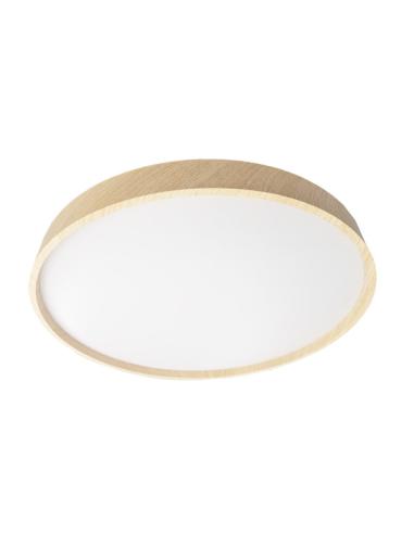 Plafon Kiara 40w 3000-4200-6500k Blanco/haya  5,5x40x40cm 3600lm C/remoto
